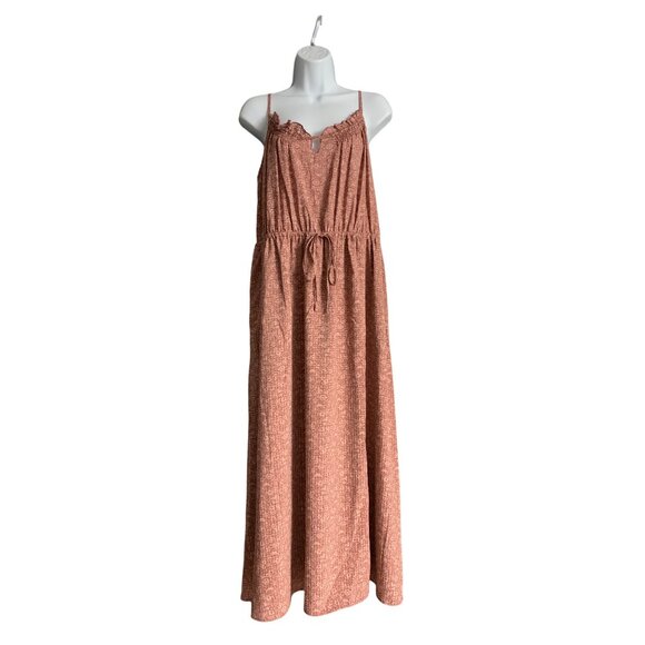 Universal Thread Womens Sleeveless Mauve Maxi Sundress With Side Pockets Large - Picture 3 of 12